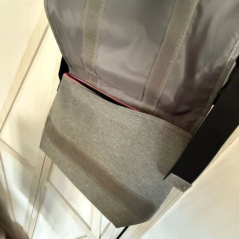 Journeyman Gray Messenger Bag Laptop Tablet Crossbody Work School Travel